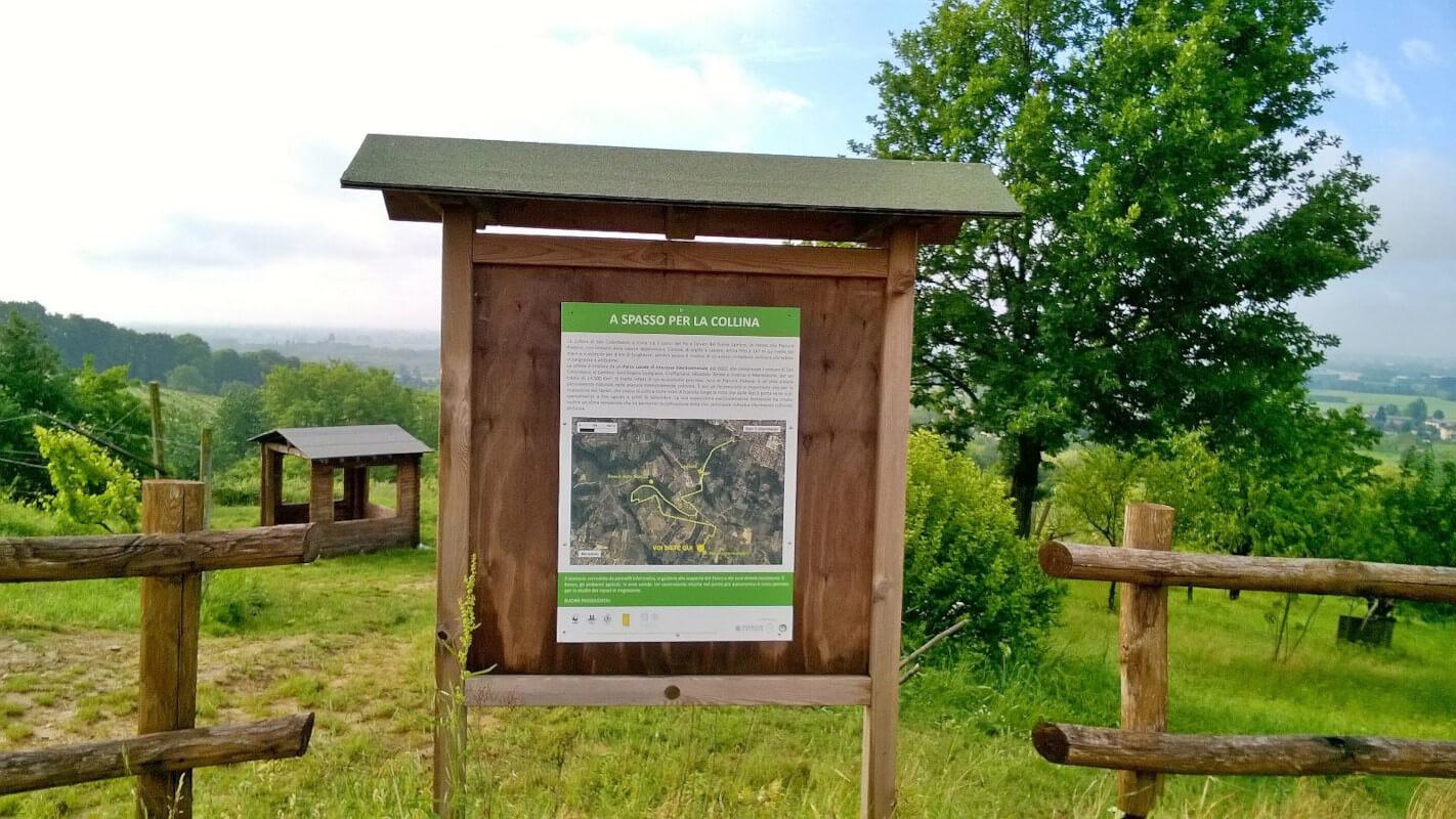 Sentiero Natura, parco della collina di San Colombano